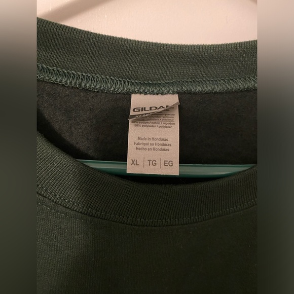 Gildan Unisex Crew Neck Hoodie - Picture 7 of 8